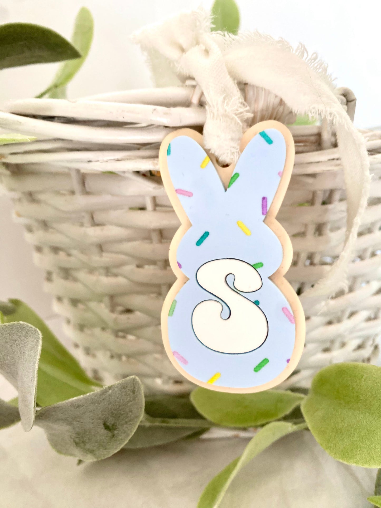 EASTER BUNNY COOKIE BASKET TAG